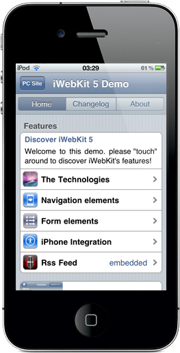 iWebkit